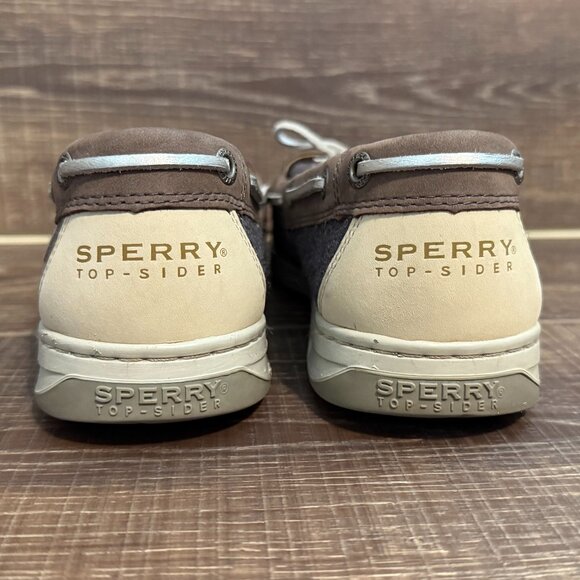 Sperry Top-Sider Taupe Sequin Slip-On Loafer – Size 10 - Picture 8 of 11
